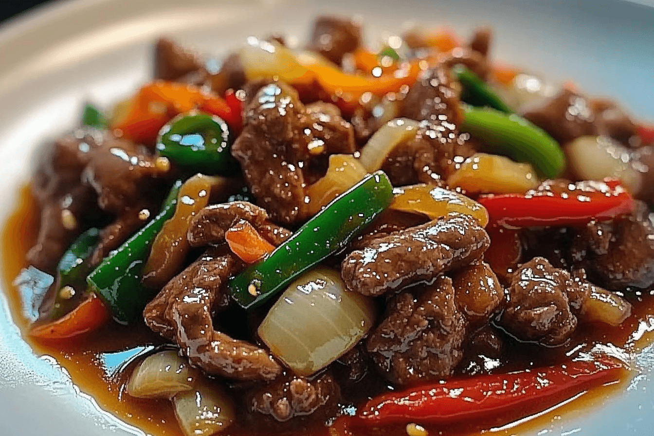 CHINESE BEEF AND ONION STIR FRY Quick Easy And Delicious Recipe With