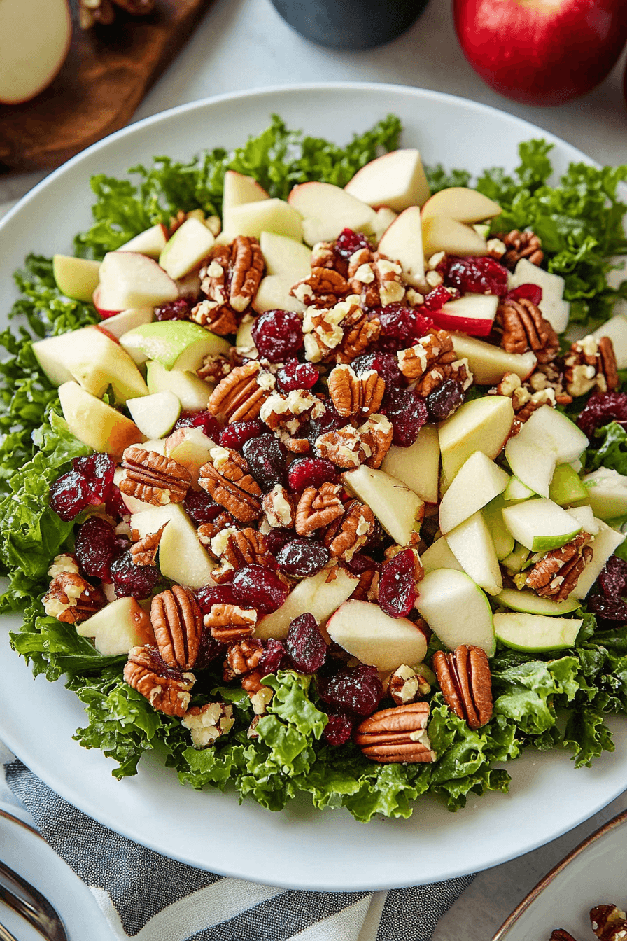 Apple Cranberry Pecan Salad