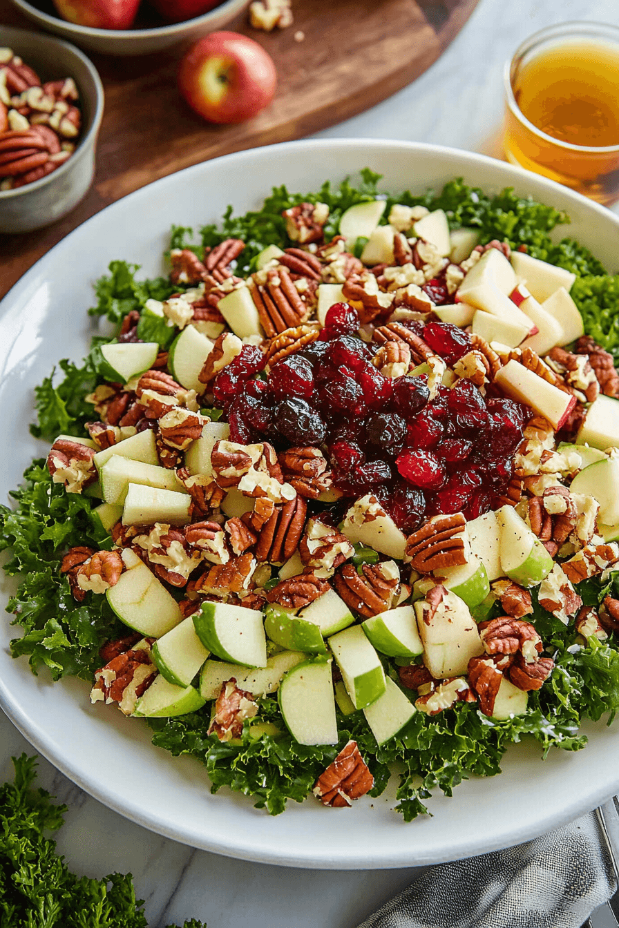 Apple Cranberry Pecan Salad