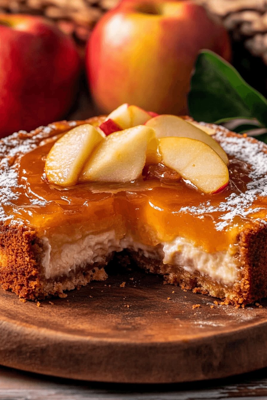 Apple Gooey Butter Cake