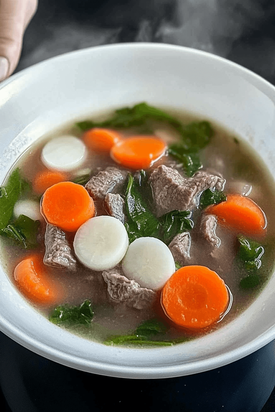 Beef Soup with Carrots and RadishBig Mac Sloppy Joesmississippi mud potatoes