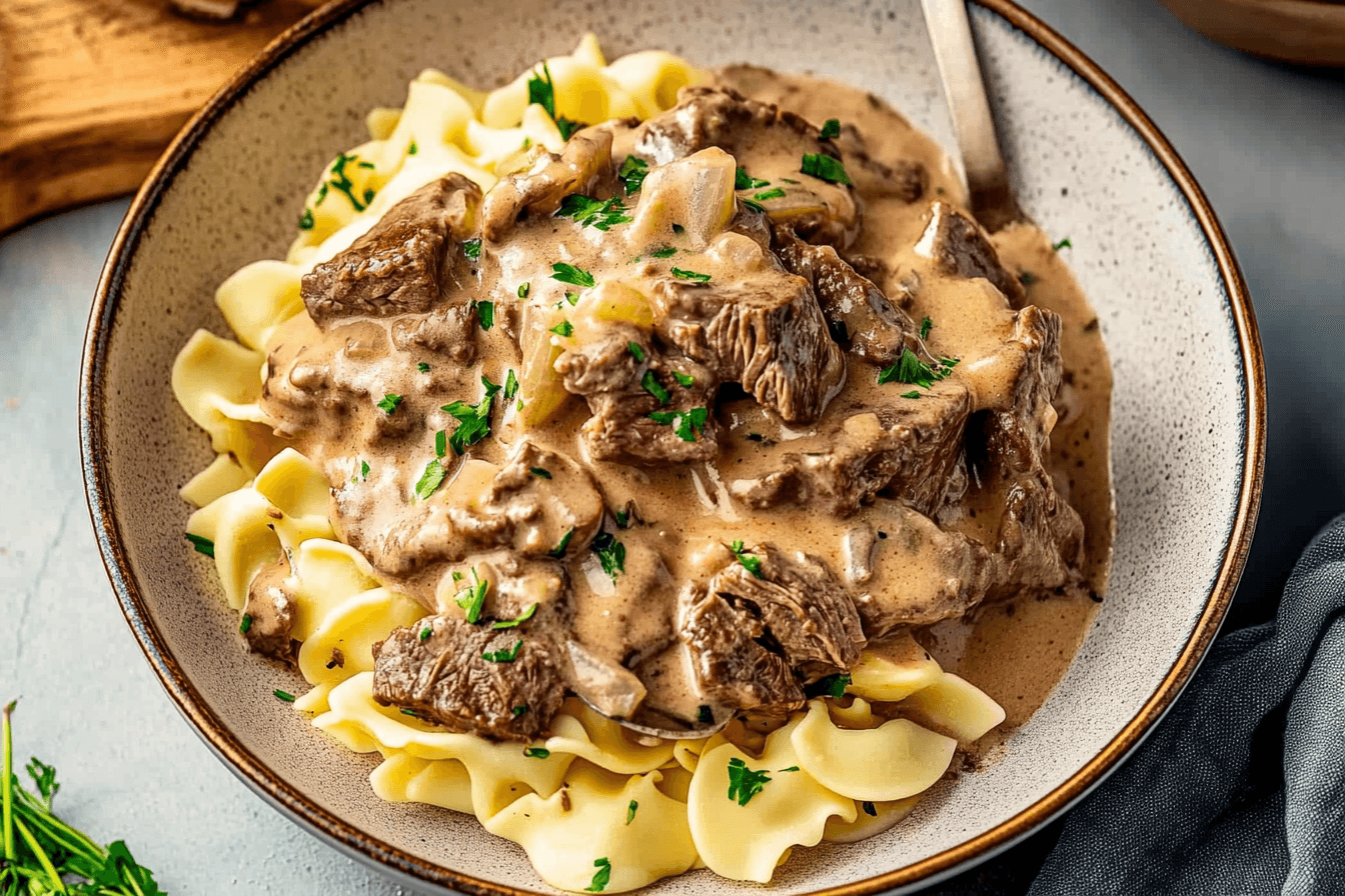 Beef Stroganoff with Egg NoodlesBig Mac Sloppy Joesmississippi mud potatoes