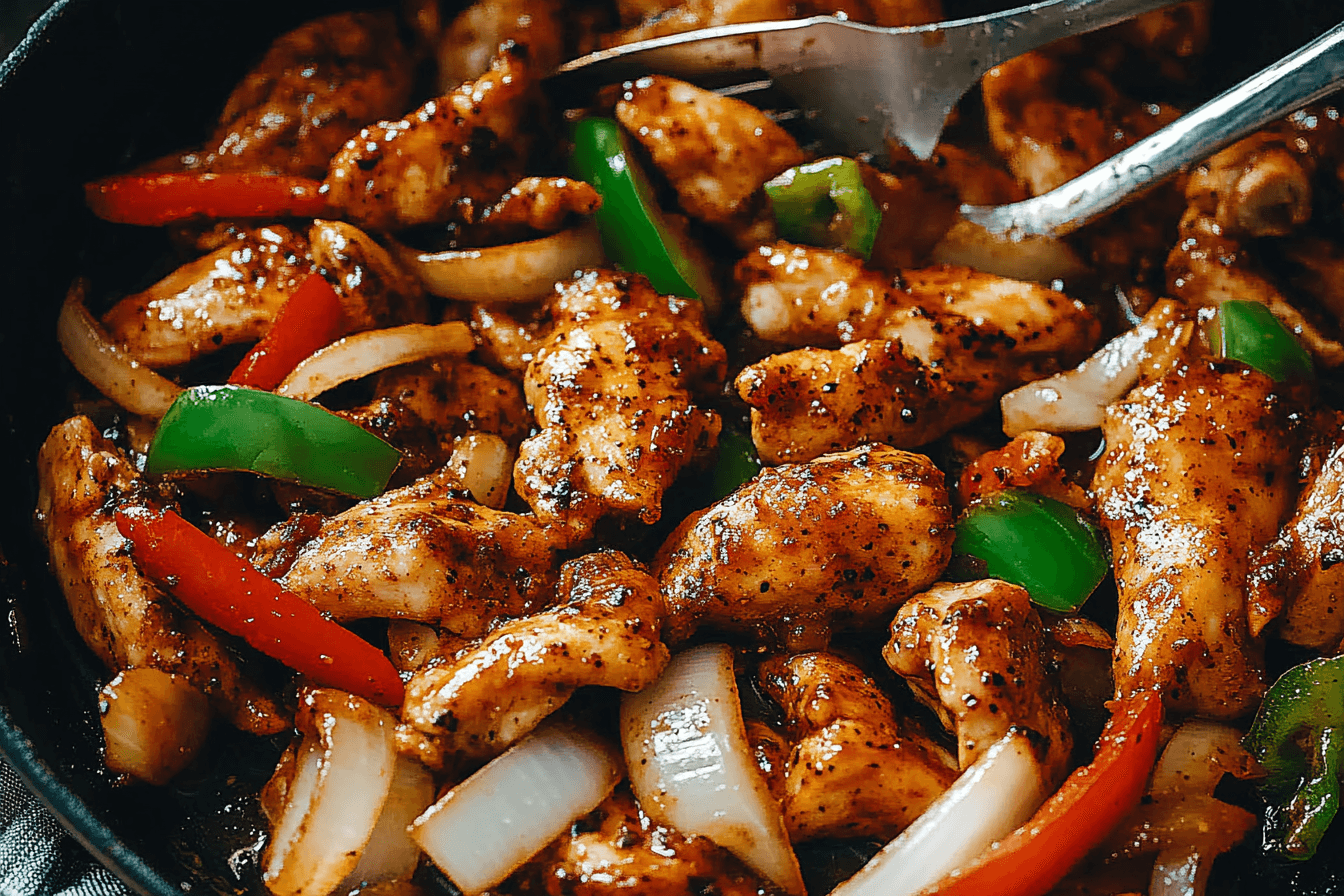 Black Pepper Chicken