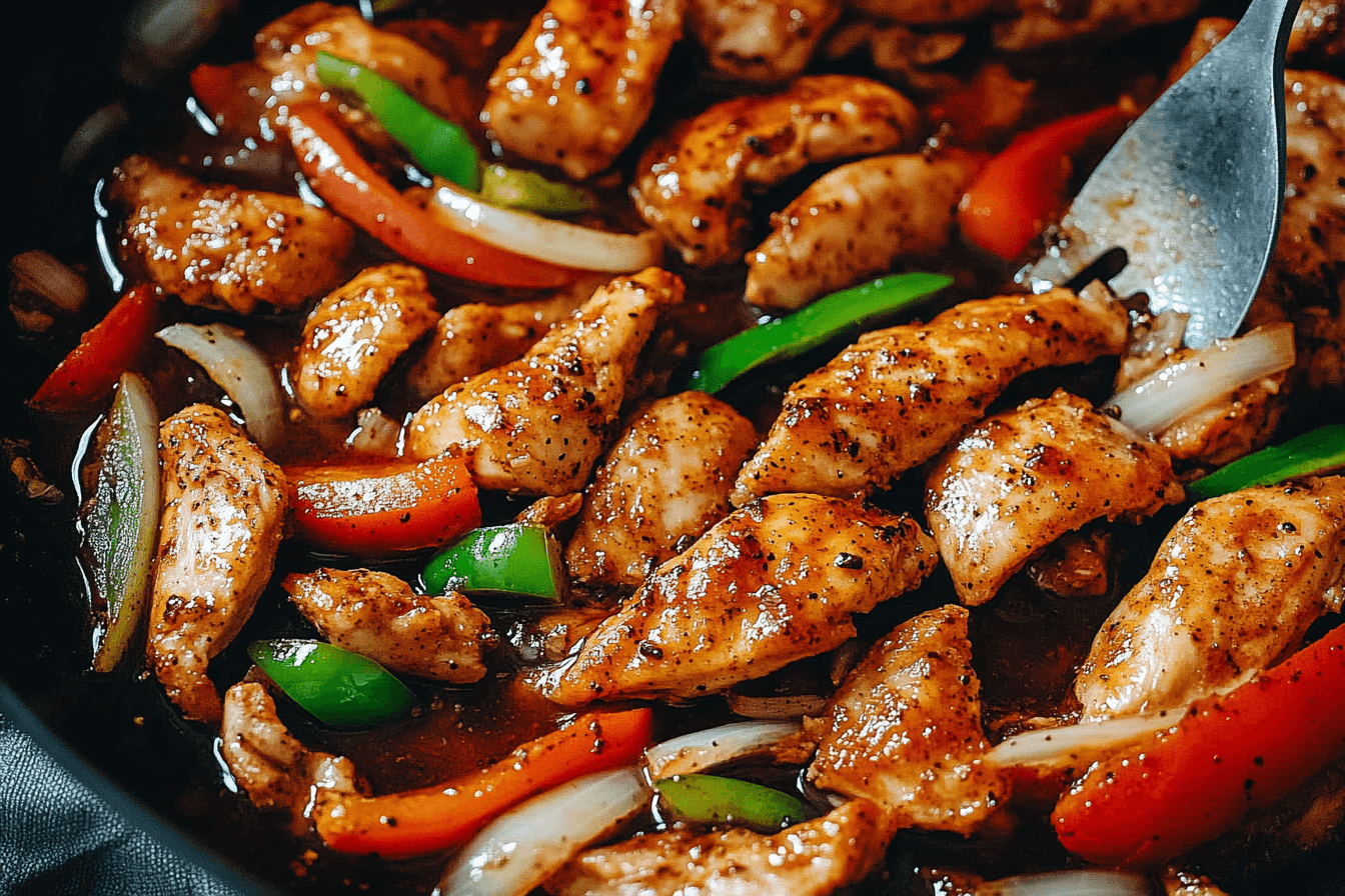 Black Pepper Chicken