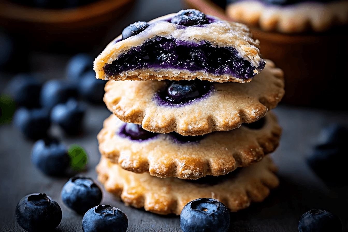 Blueberry Pie Cookies