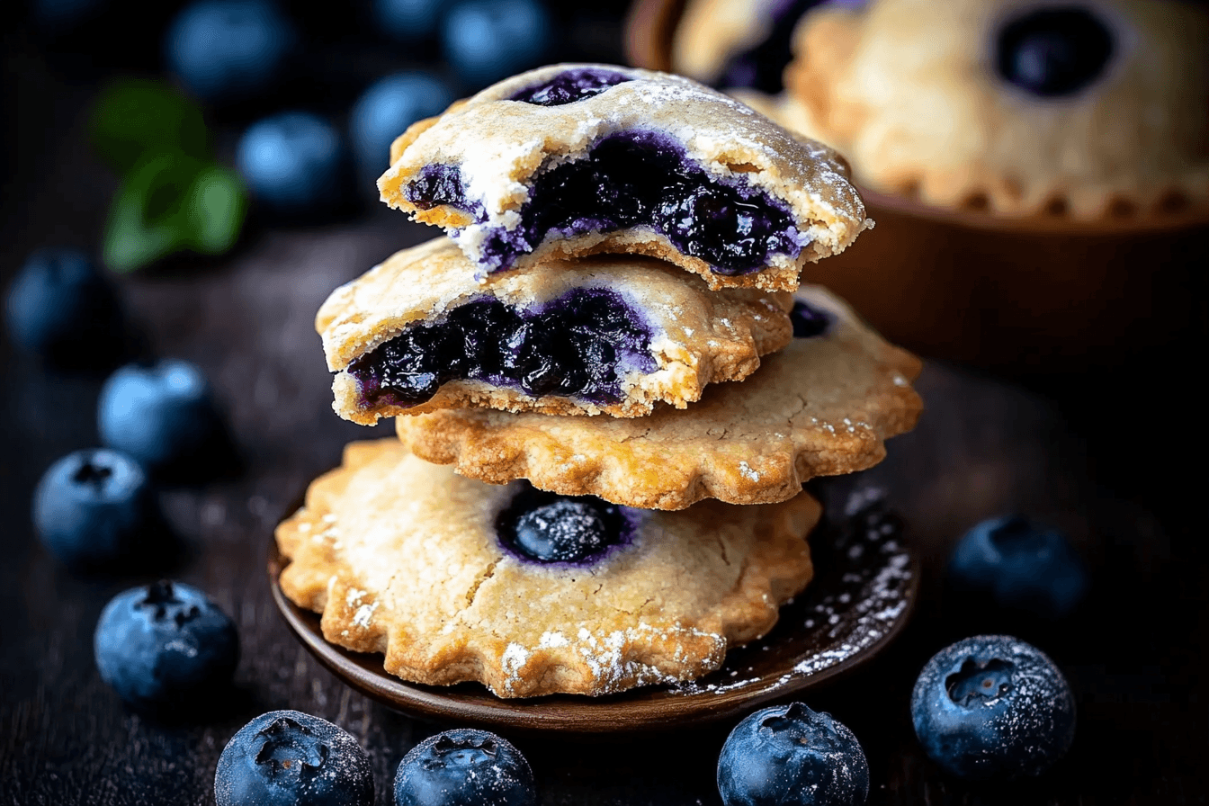 Blueberry Pie Cookies