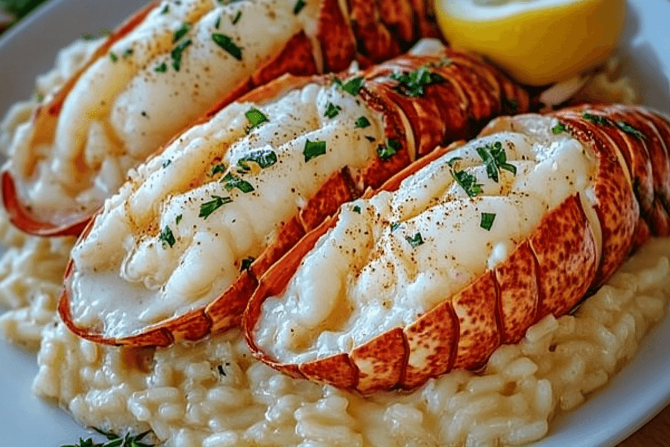 Butter Poached Lobster Tails with RisottoBig Mac Sloppy Joesmississippi mud potatoes