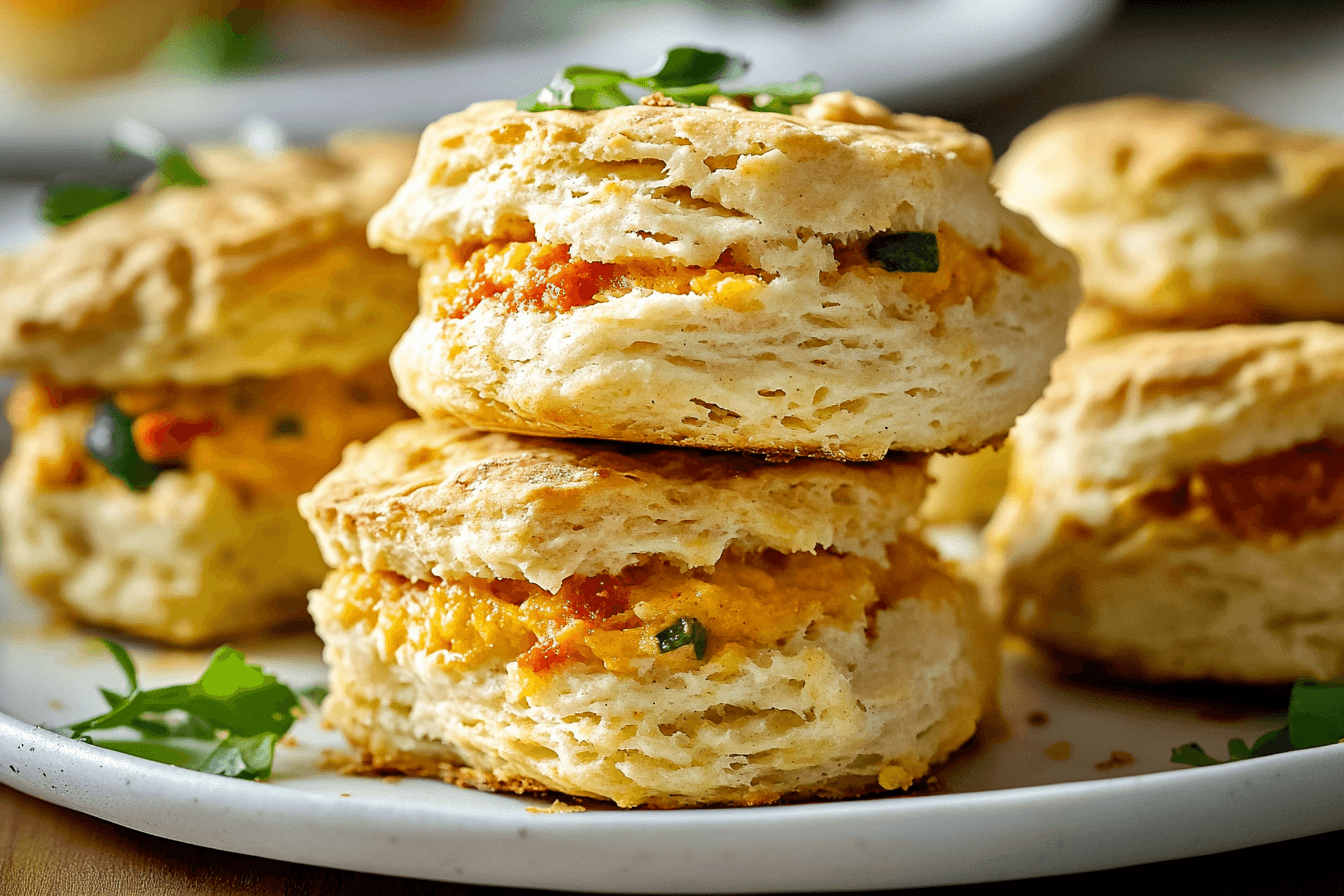 Buttermilk Biscuits with Pimento