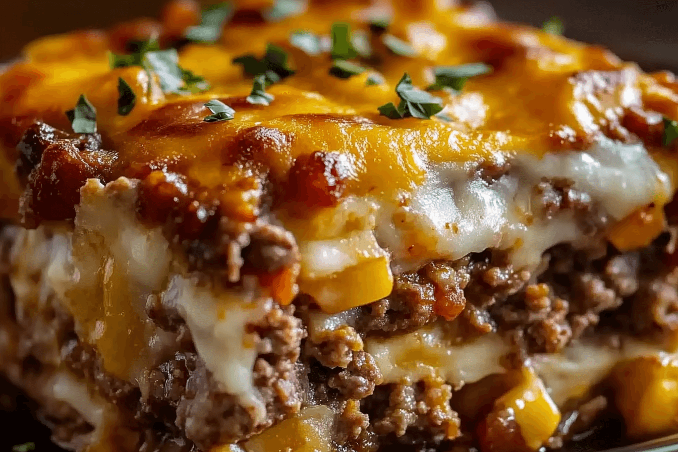 Cheesy Loaded Meatloaf Casserole with VegetablesBig Mac Sloppy Joesmississippi mud potatoes