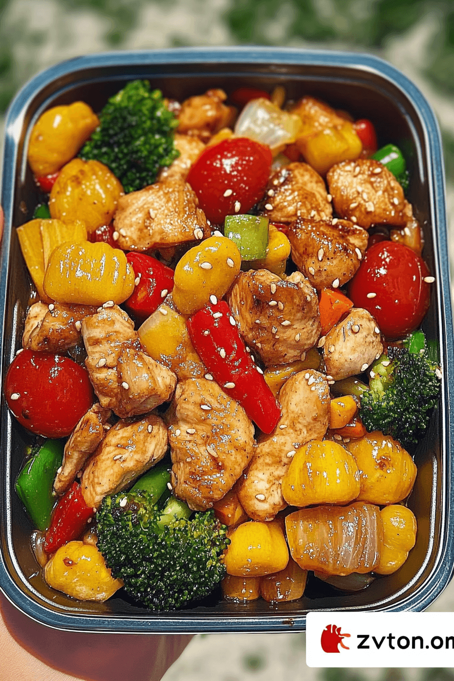 Chicken and Vegetable Stir-Fry