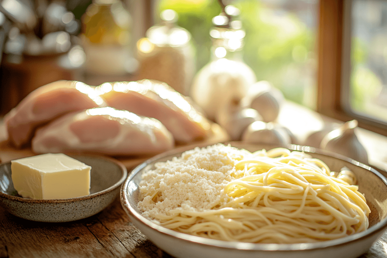 Chicken Fettuccine Alfredo