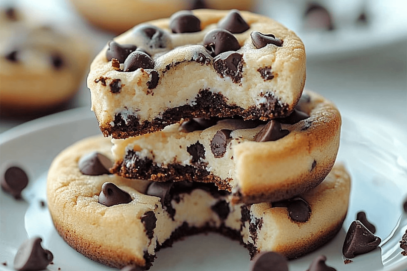  Chocolate Chip Cheesecake Cookies