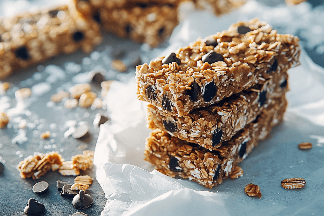 Chocolate Chip Granola Bars