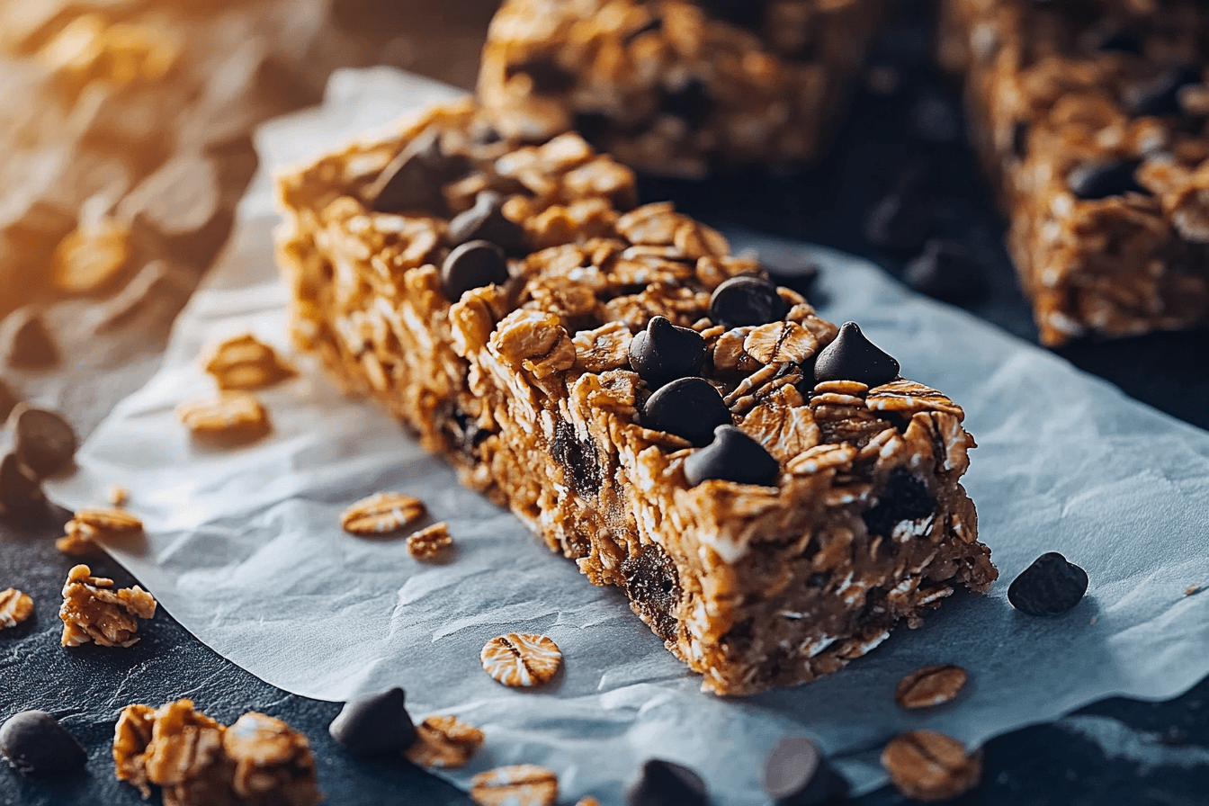 Chocolate Chip Granola Bars