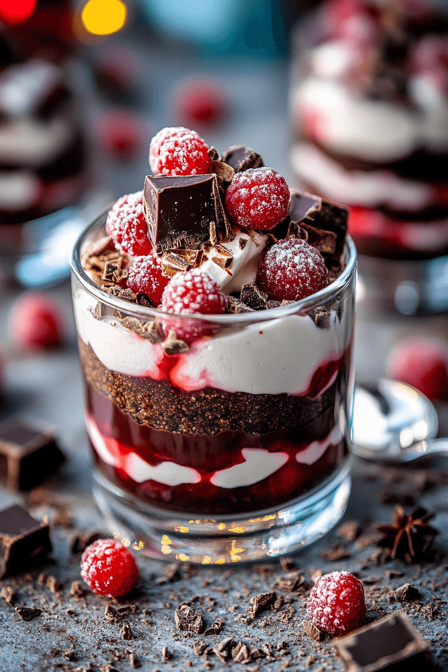 Chocolate Christmas Trifle