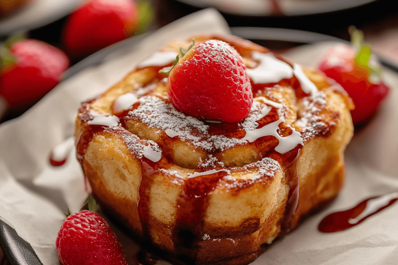 Cinnamon Roll French Toast