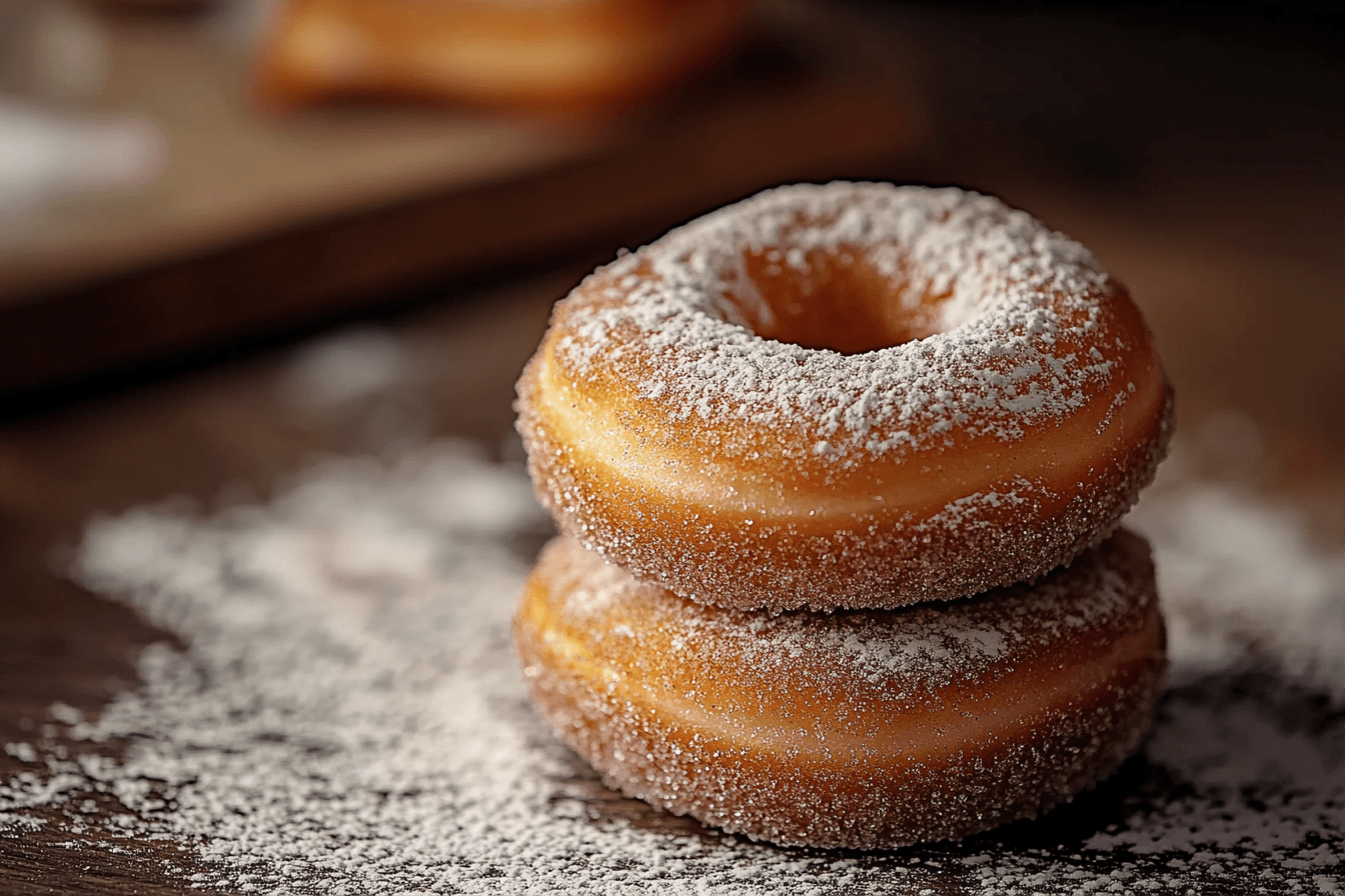 Cinnamon Sugar Brioche Donuts