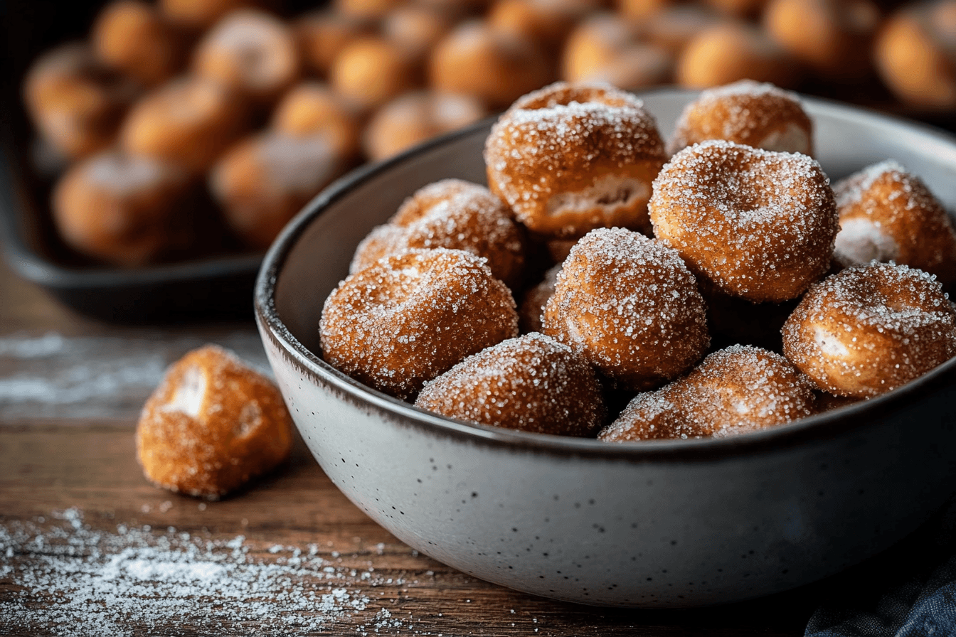 Cinnamon Sugar Pretzel Bites