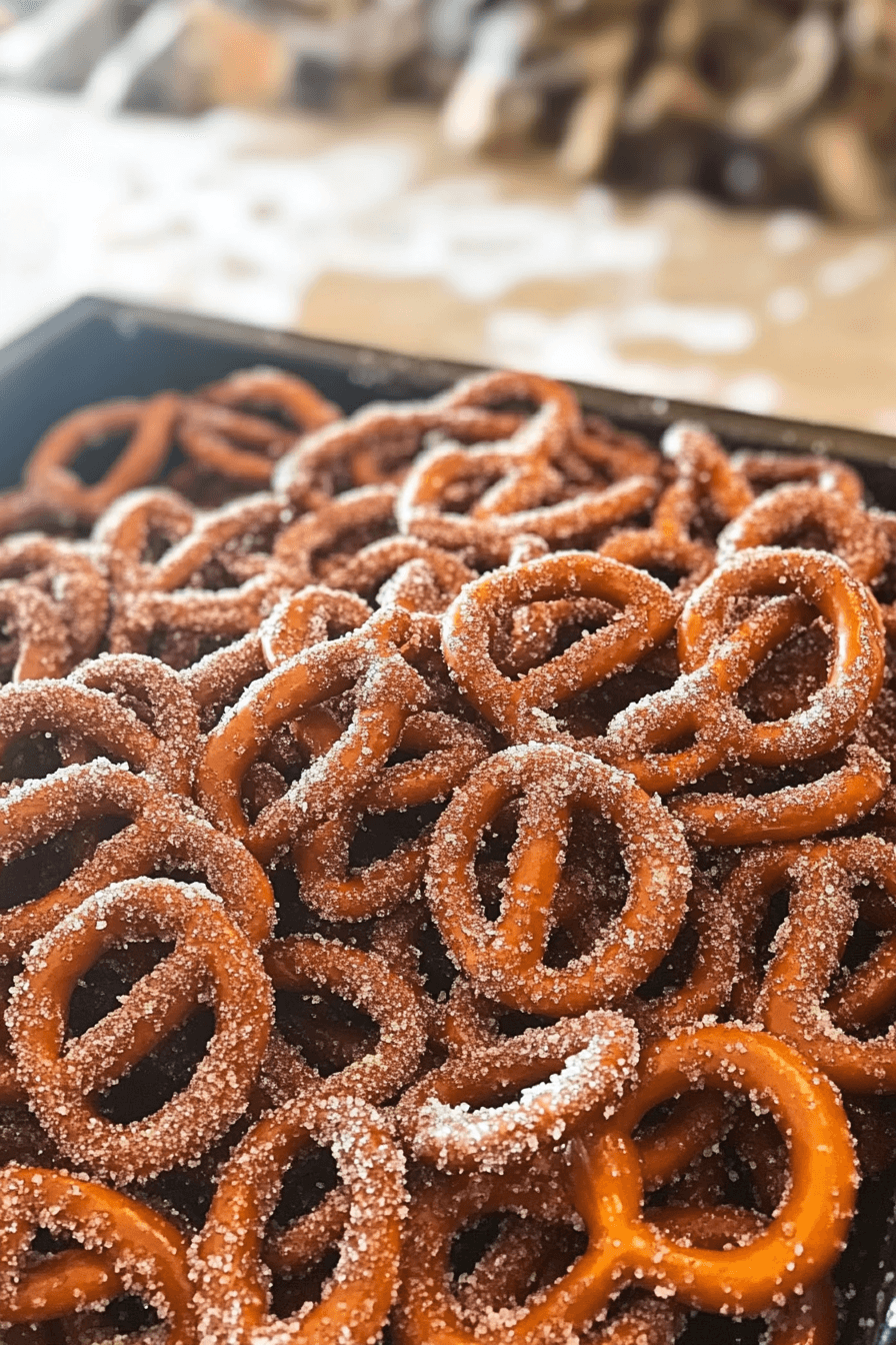 Cinnamon Sugar Pretzel Sticks