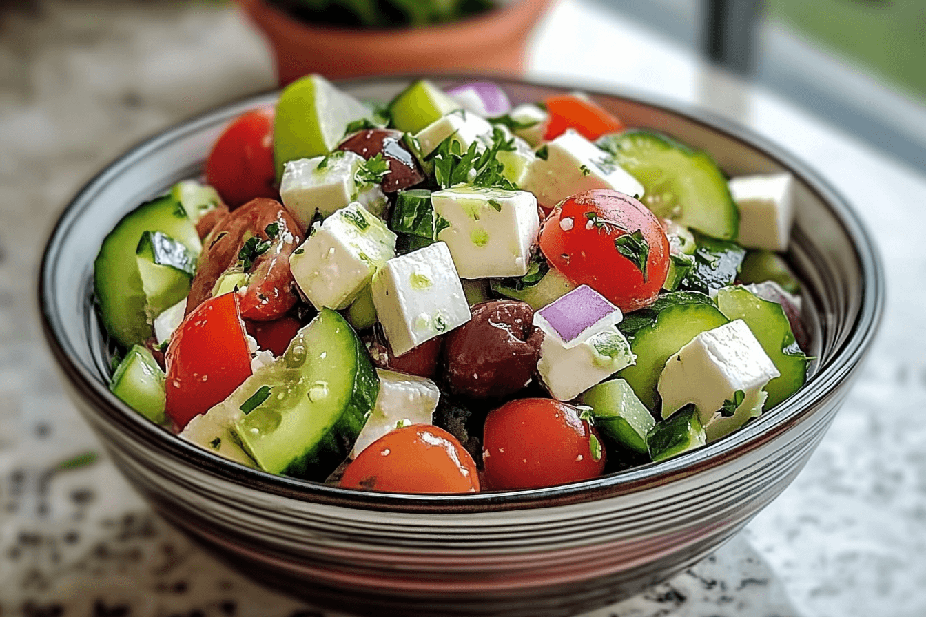 CLASSIC GREEK SALAD A Refreshing Taste of GreeceBig Mac Sloppy Joesmississippi mud potatoes