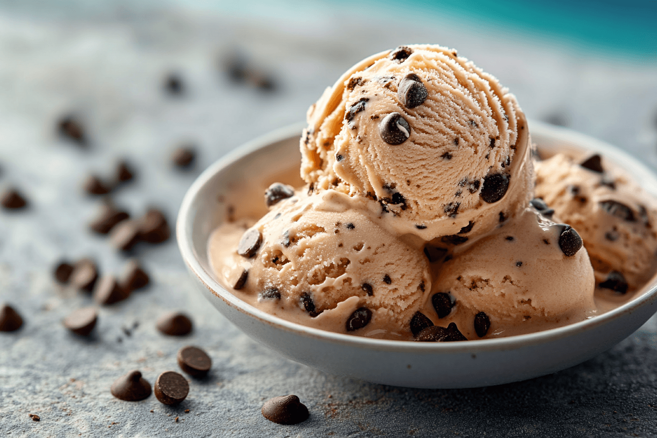 Coffee Chocolate Chip Ice Cream