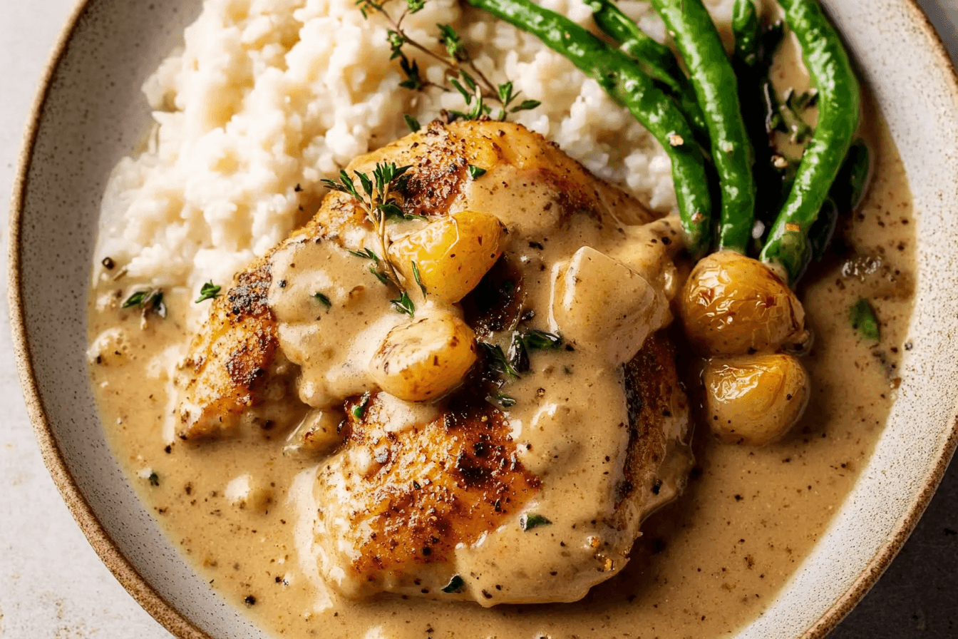 Creamy Garlic Chicken