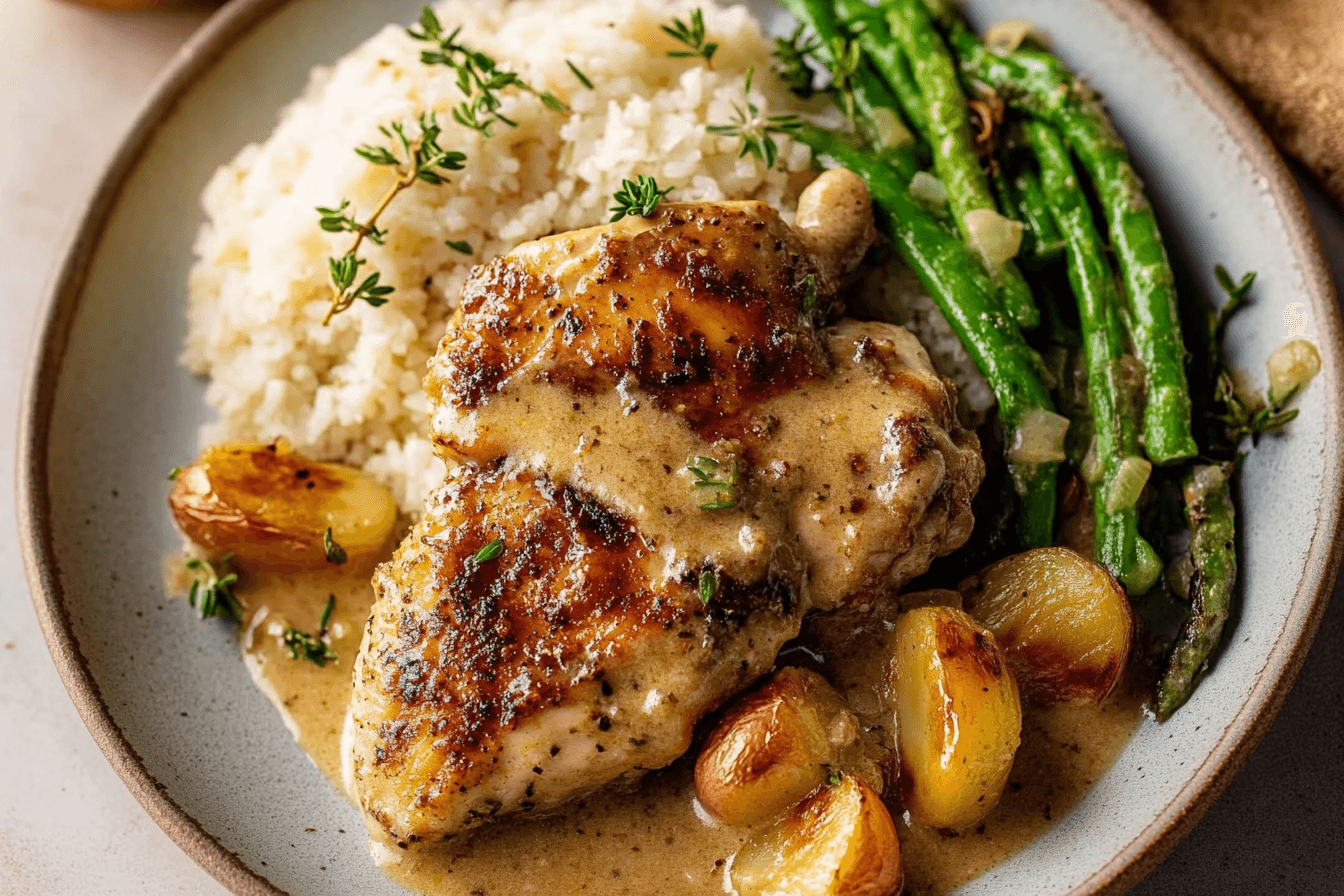 Creamy Garlic Chicken