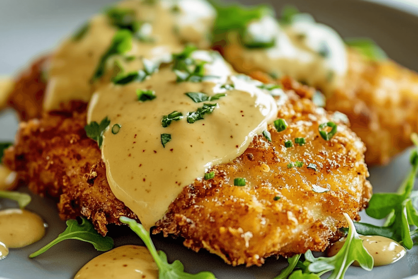 CRISPY CHICKEN WITH CREAMY DIJON SAUCEBig Mac Sloppy Joesmississippi mud potatoes