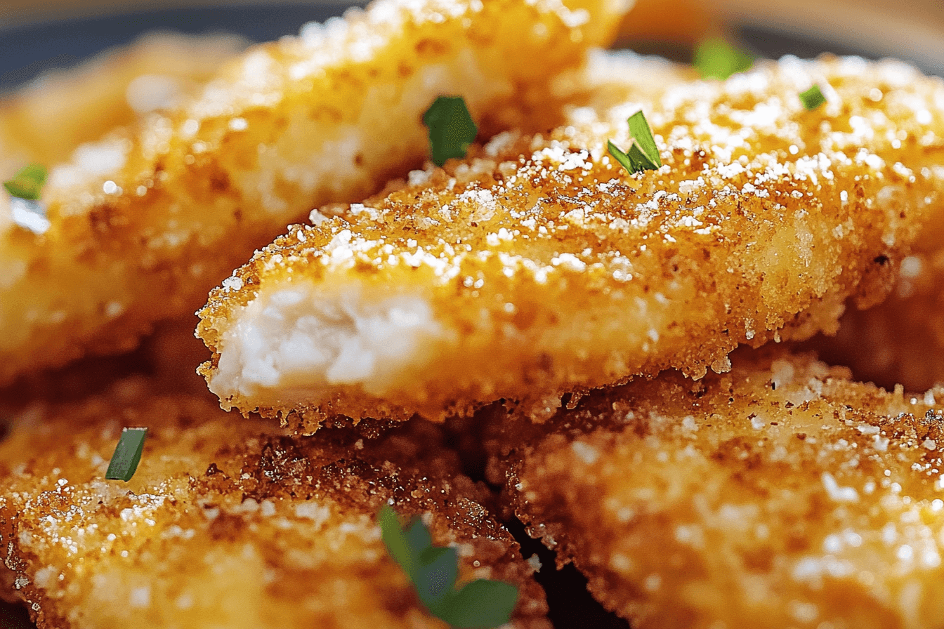 Crispy Parmesan Air Fryer Chicken Tenders