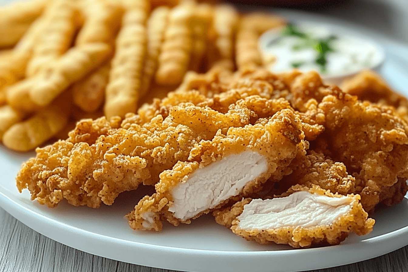 Crispy Ritz Cracker Chicken