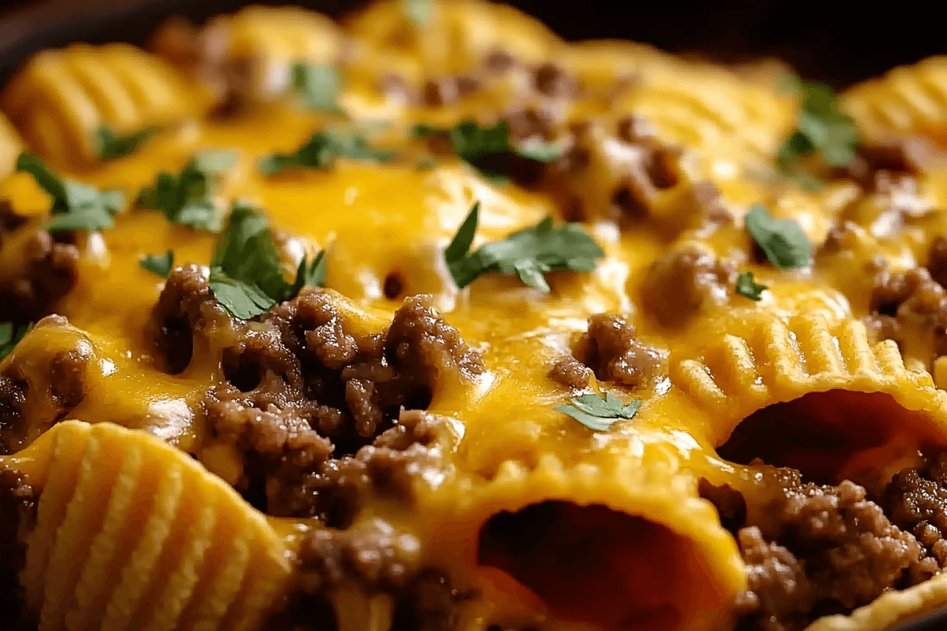 Crock Pot Taco Shells and Cheese