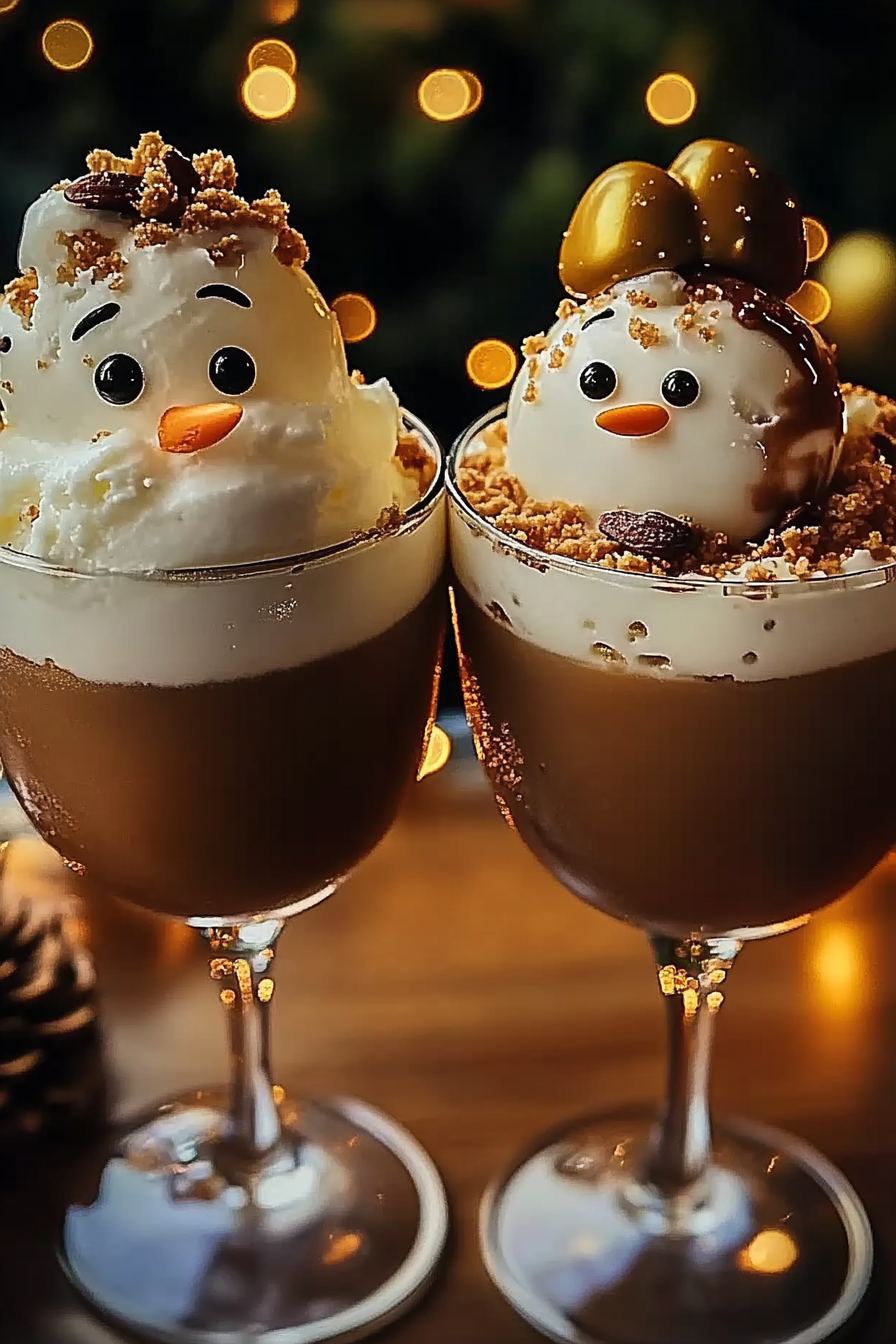 Dirty Snowman Baileys Ice Cream Cocktail