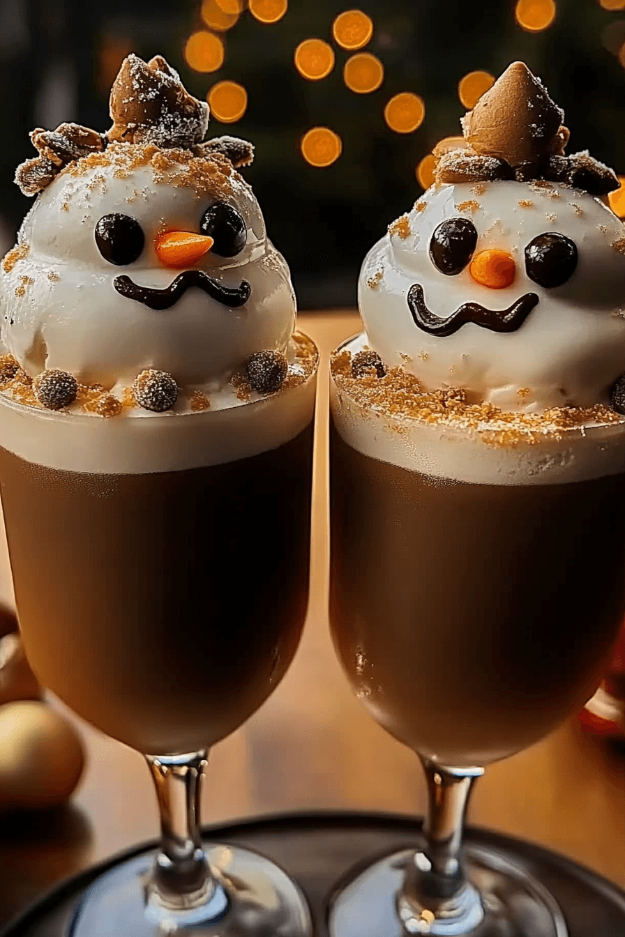 Dirty Snowman Baileys Ice Cream Cocktail