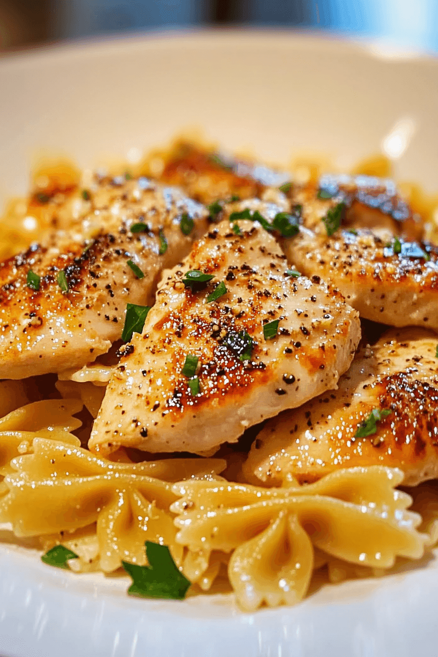 Easy Lemon Garlic Chicken with Creamy Bowtie PastaBig Mac Sloppy Joesmississippi mud potatoes