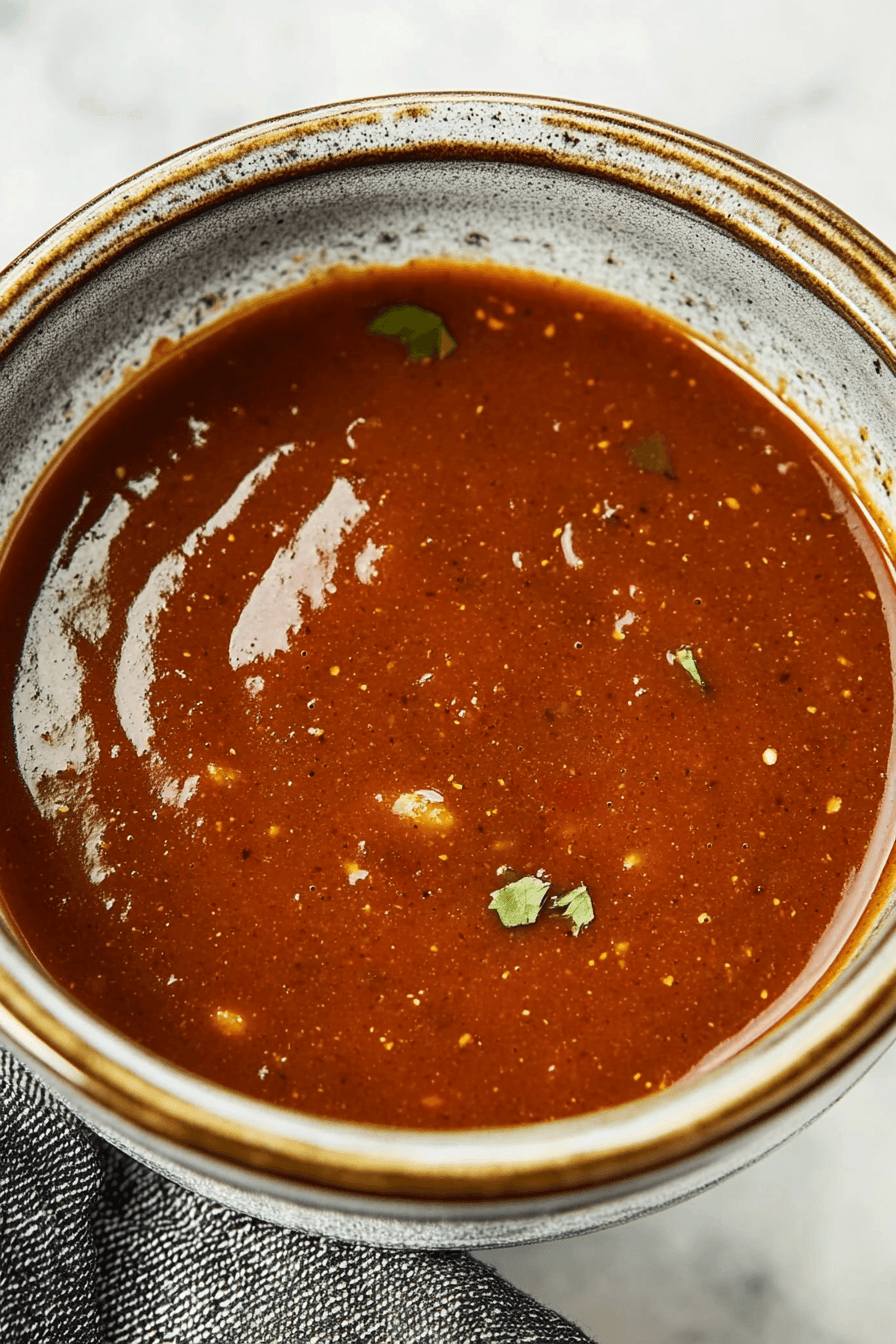 Easy Red Enchilada Sauce