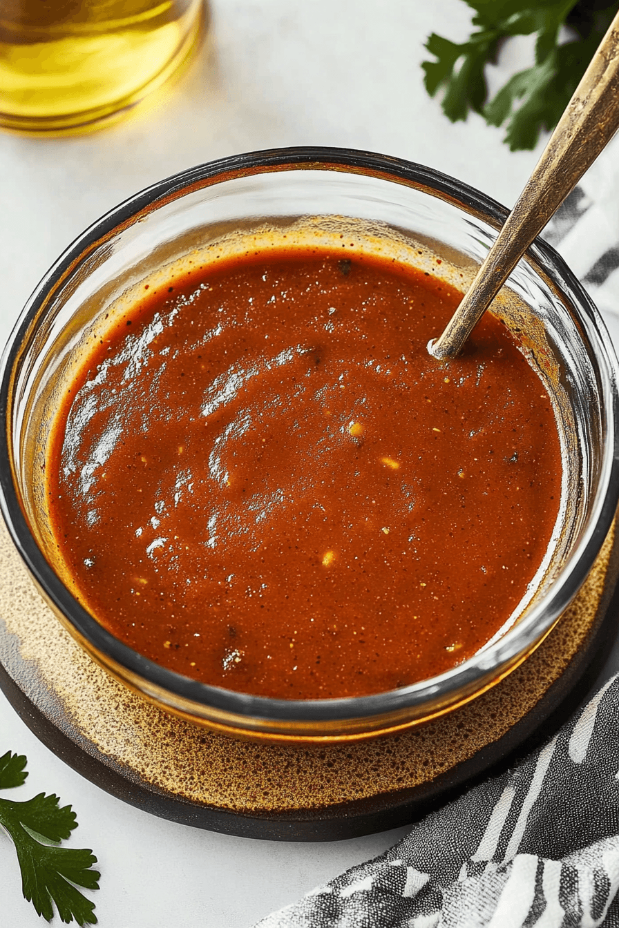 Easy Red Enchilada Sauce