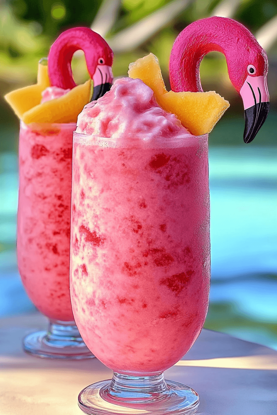 Flamingo Pink Piña Colada