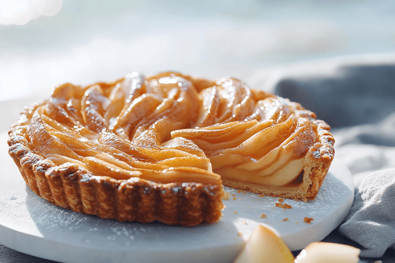 French Cinnamon Apple Tart