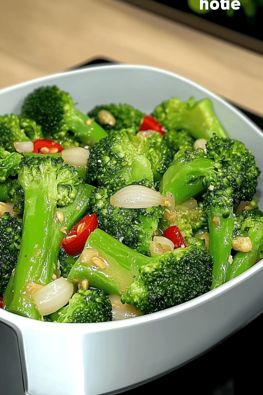 Garlic Broccoli Stir Fry