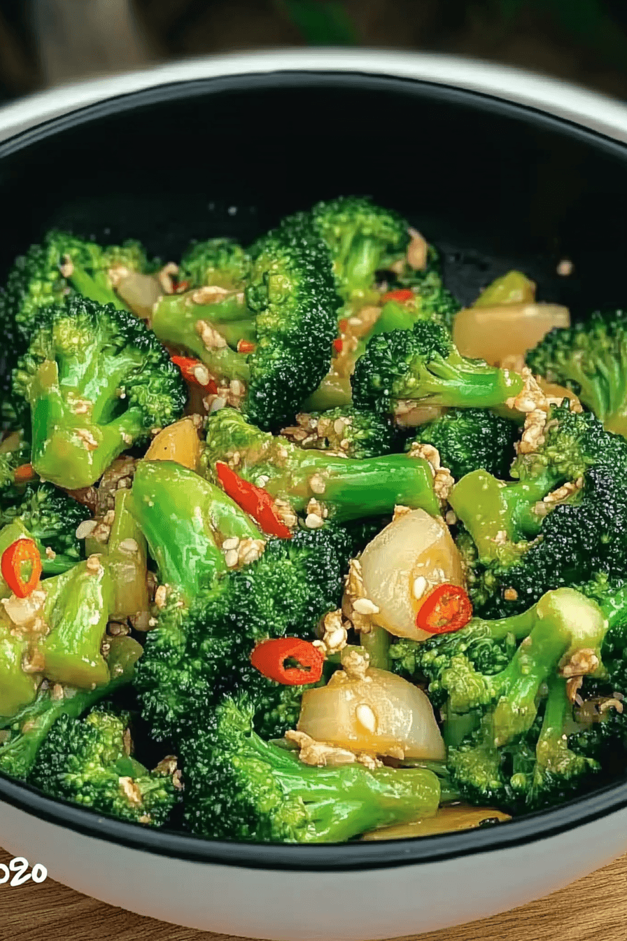 Garlic Broccoli Stir Fry