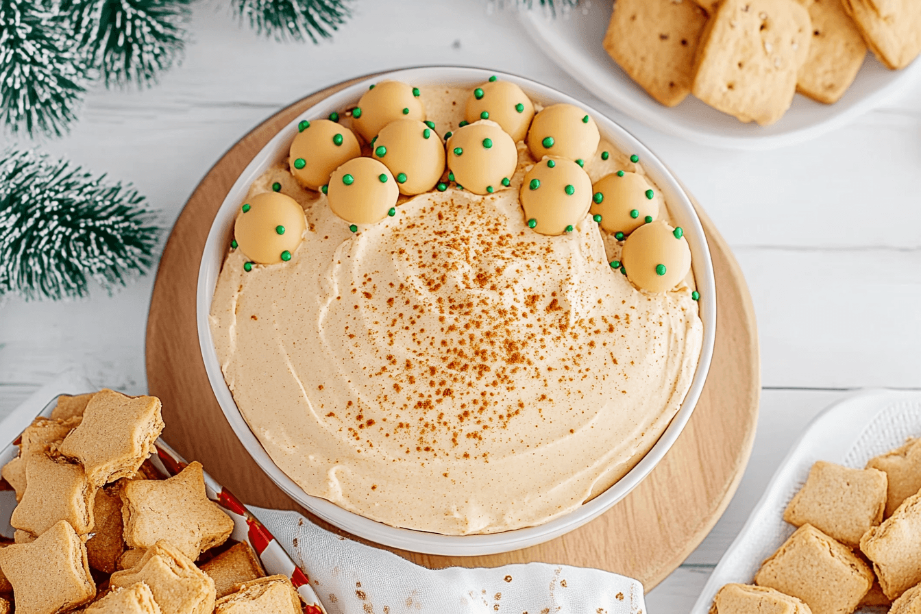 Gingerbread Cheesecake Dip