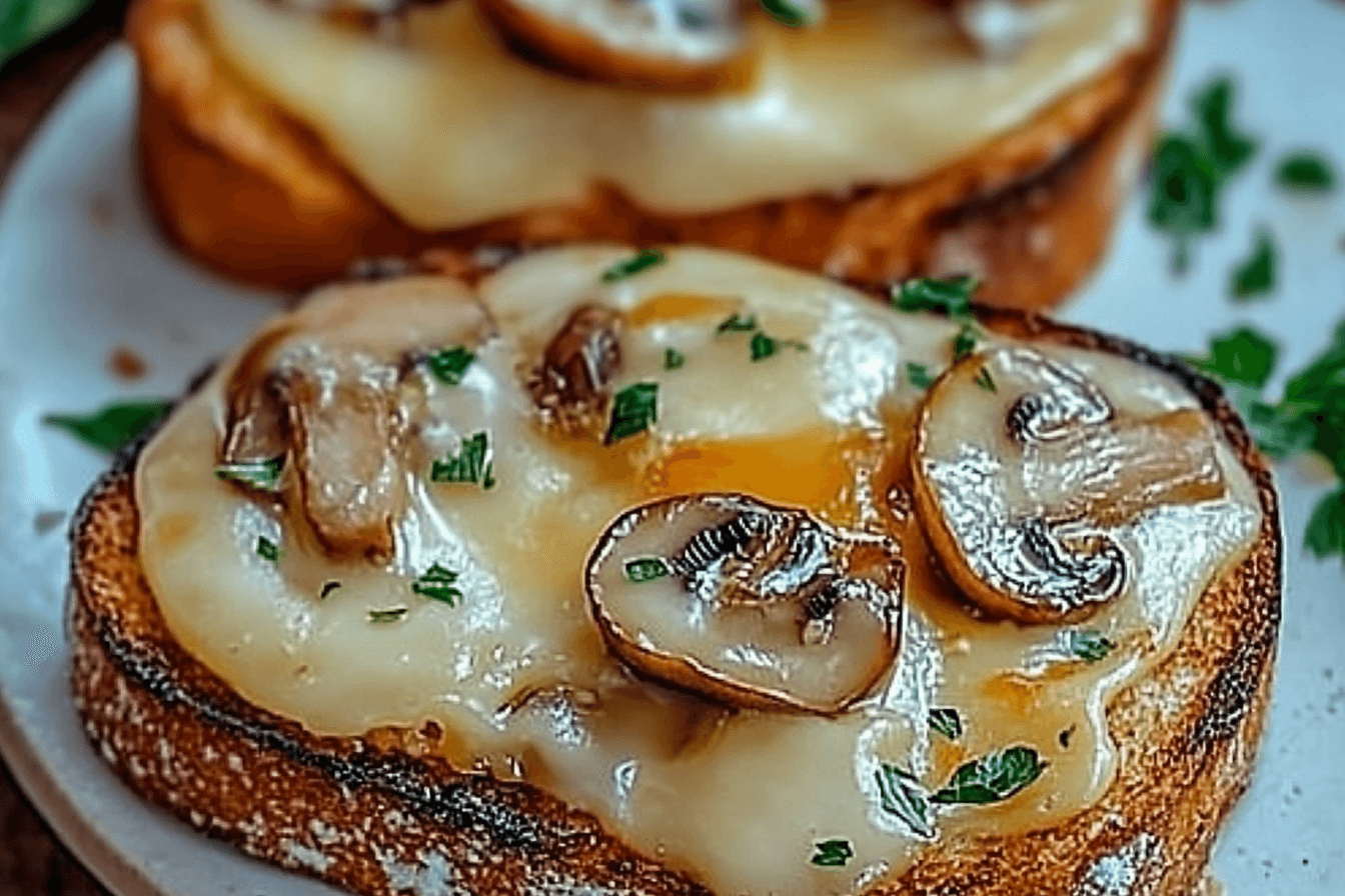 Gourmet Cheesy Mushroom and Garlic ToastsBig Mac Sloppy Joesmississippi mud potatoes