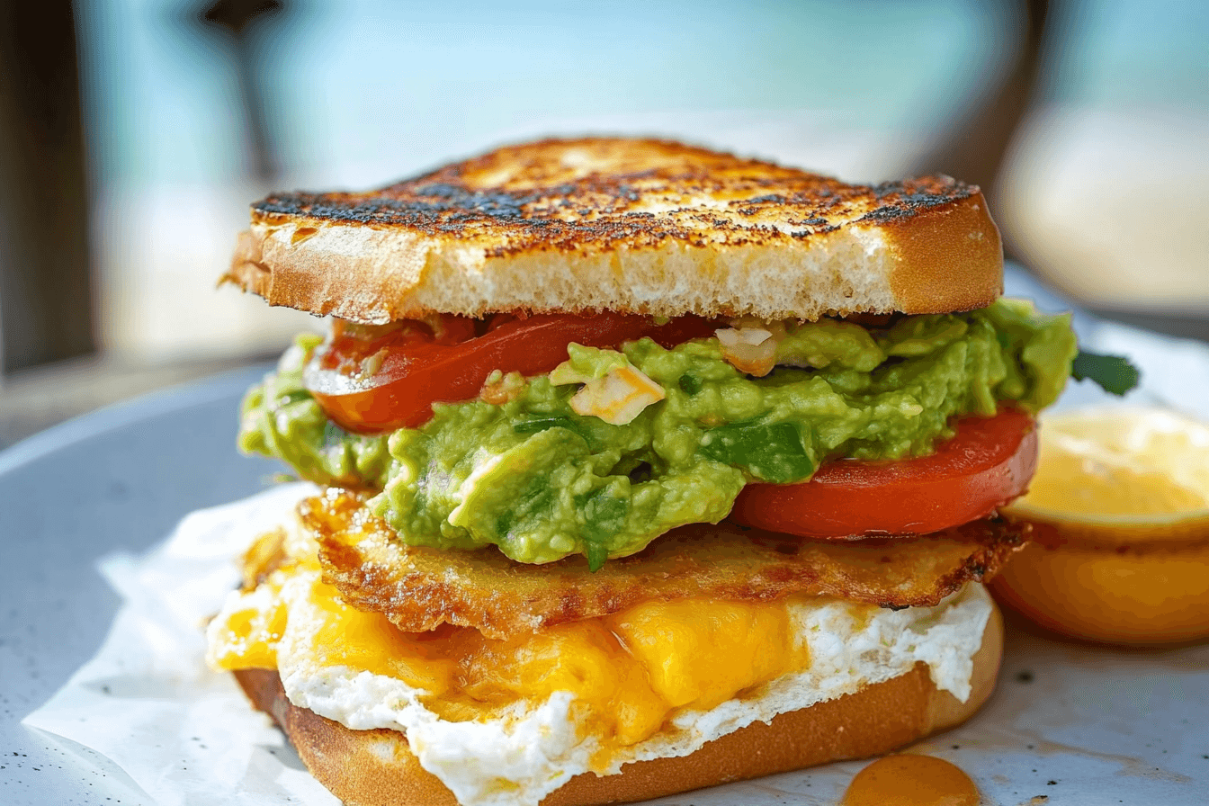 Guacamole Breakfast Sandwich