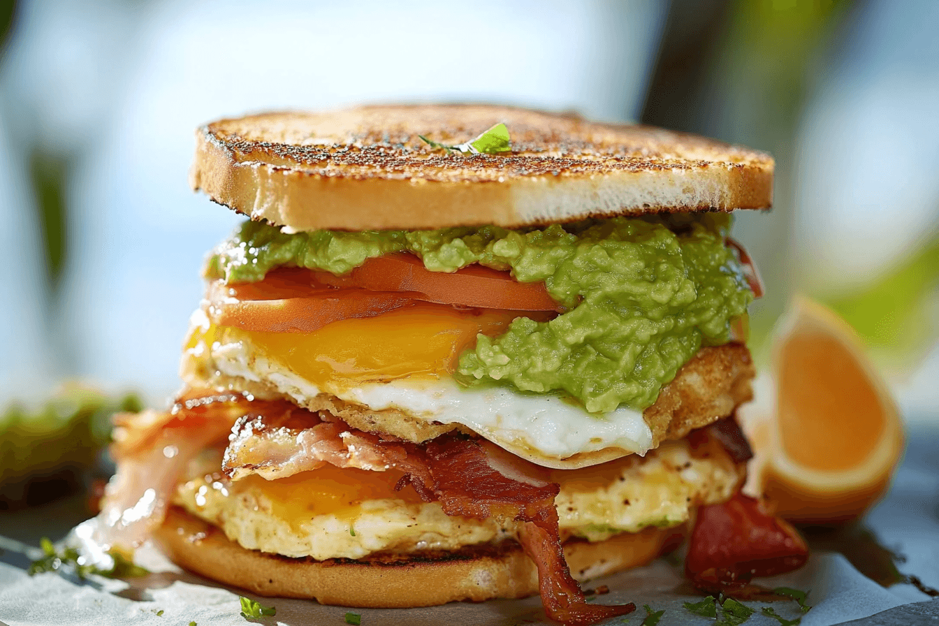 Guacamole Breakfast Sandwich