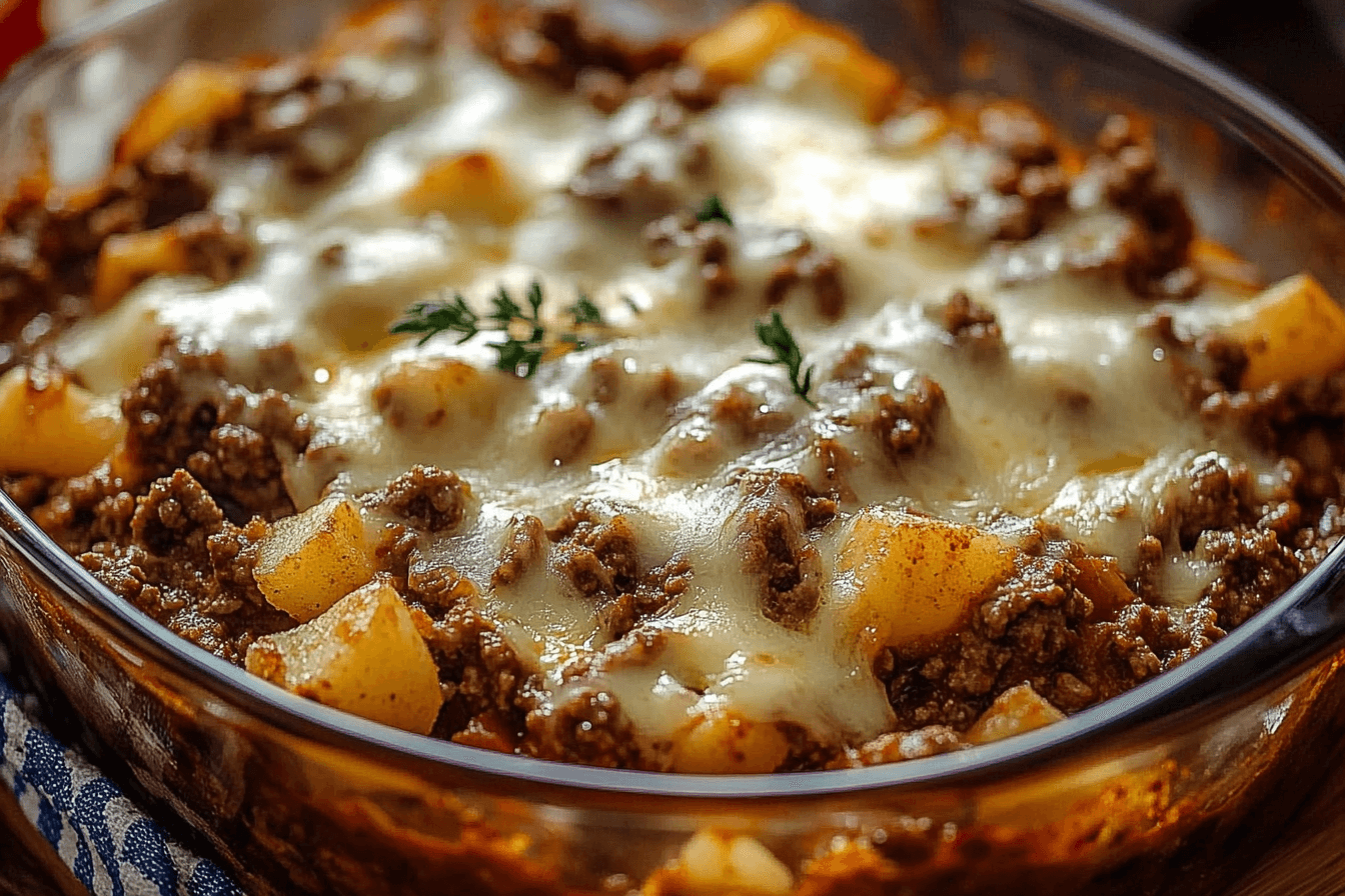 Hobo Casserole Ground Beef