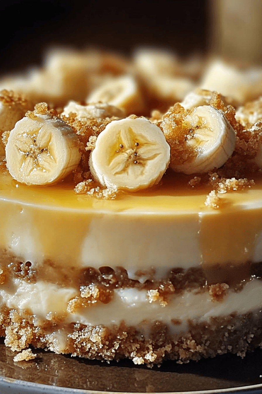 Homemade Banana Pudding Cheesecake Recipe