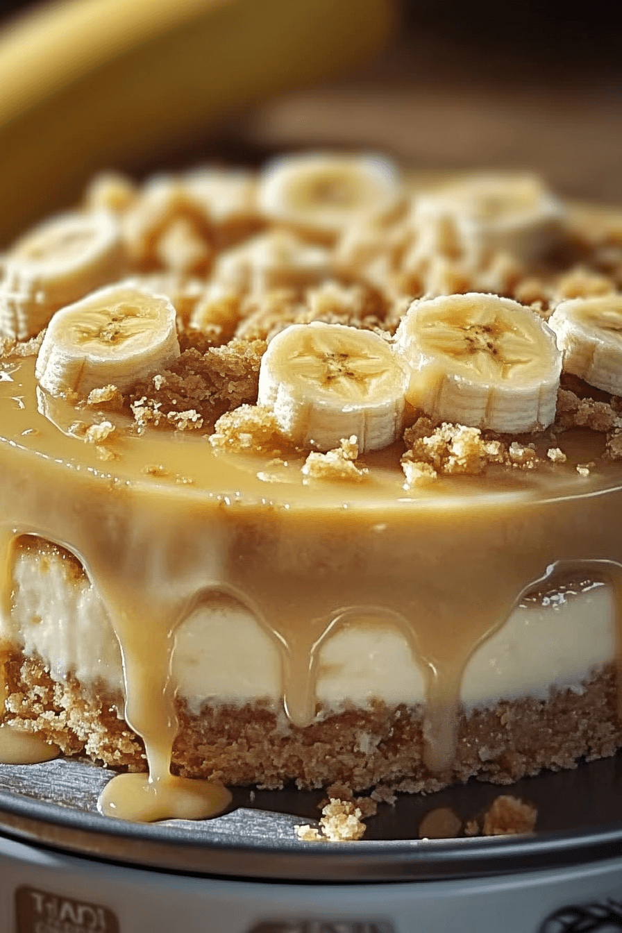 Homemade Banana Pudding Cheesecake Recipe