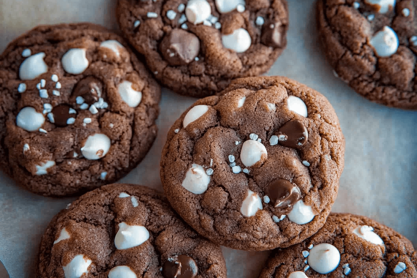 Hot Chocolate Cookies