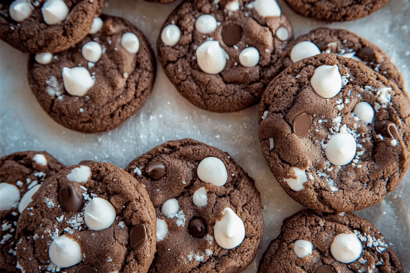 Hot Chocolate Cookies