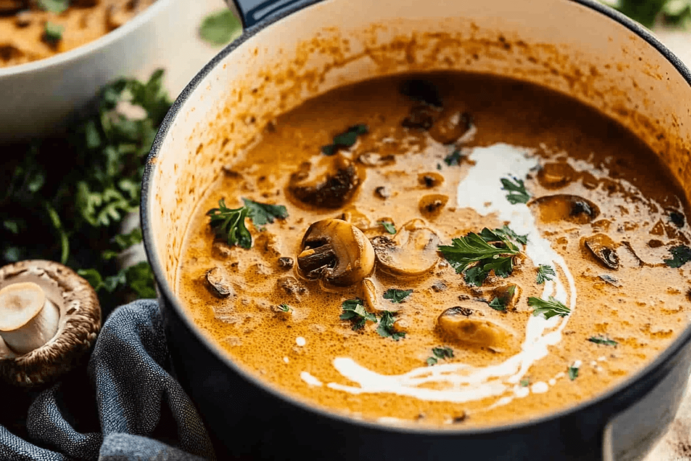 Hungarian Mushroom Soup